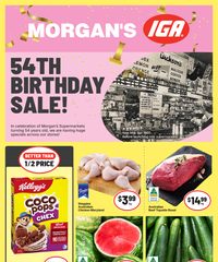 IGA Catalogue November 4 - 11, 2025 Morgan's 54th Birthday Sale