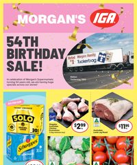 IGA Catalogue October 21 - 28, 2025 Morgan's 54th Birthday Sale