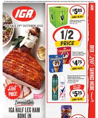 IGA Catalogue October 29 - November 4, 2025 NSW Large V1