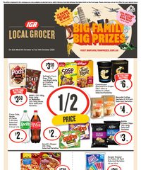 IGA Catalogue October 7 - 14, 2025 Local Grocer Country