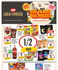 IGA Catalogue October 8 - 14, 2025 QLD Local Grocer
