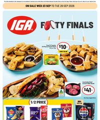 IGA Catalogue September 22 - 29, 2026 NSW Large V4