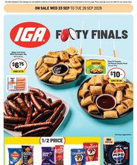 IGA Catalogue September 23 - 29, 2026 SA Medium