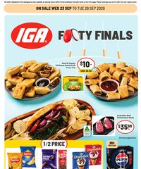 IGA Catalogue September 23 - 29, 2026 VIC Medium