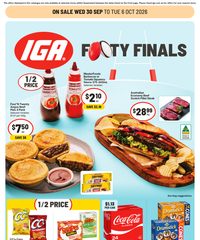 IGA Catalogue September 29 - October 6, 2026 QLD Medium