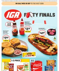 IGA Catalogue September 30 - October 6, 2026 VIC Medium