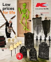 Low Prices for Life - Halloween Kmart Catalogue September 24 - October 31, 2025