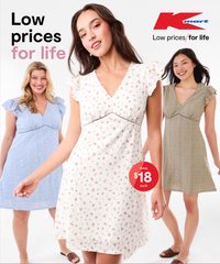 Low Prices for Life - October Apparel Kmart Catalogue October 1 - 22, 2025