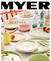 Myer Catalogue December 26, 2025 - January 26, 2026 Stocktake Sale
