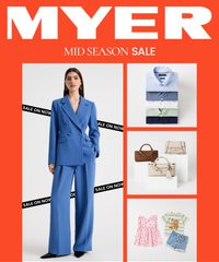 Myer Catalogue September 8 - 27, 2026 Mid Season Sale