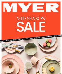 Myer Catalogue September 9 - 29, 2025 Mid Season Sale