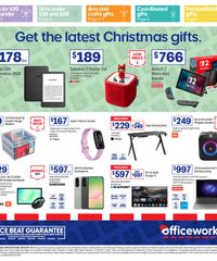 Officeworks Catalogue December 3 - 24, 2025 Get the Latest Christmas Gifts