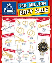 Prouds Catalogue May 31 - June 28, 2026 $50 Million EOFY Sale