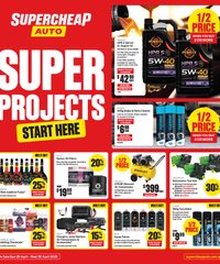 Supercheap Auto Catalogue April 19 - 30, 2025 Super Projects Start Here