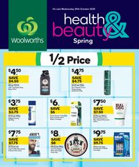 Spring Health & Beauty Woolworths Catalogue October 29 - November 4, 2025 NSW
