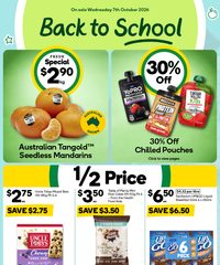 Weekly Woolworths Catalogue October 7 - 13, 2026 NSW North