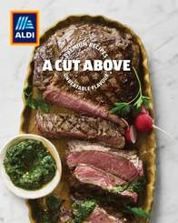 ALDI A Cut Above Recipe booklet May 28, 2026 - December 31, 2027