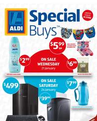 Aldi Catalogue Special Buys January 2015 New Products