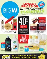 Big W Catalogue Health and Beauty Products May 2015
