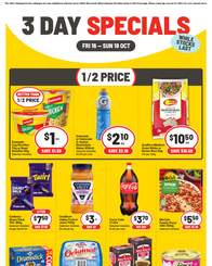 IGA 3 Day Specials October 16 - 18, 2026