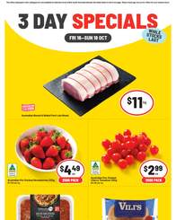 IGA 3 Day Specials October 16 - 18, 2026