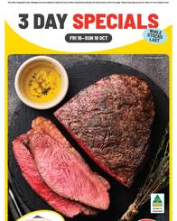 IGA 3 Day Specials October 16 - 18, 2026