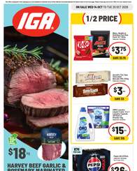IGA Medium Metro October 14 - 20, 2026