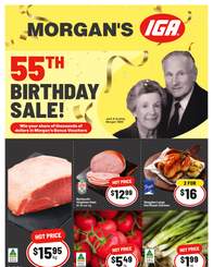IGA Catalogue IGA Morgan's 55th Birthday Sale October 21 - 27, 2026