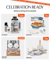 Myer Kitchen & Dining Home Essentials October 13 - November 1, 2026